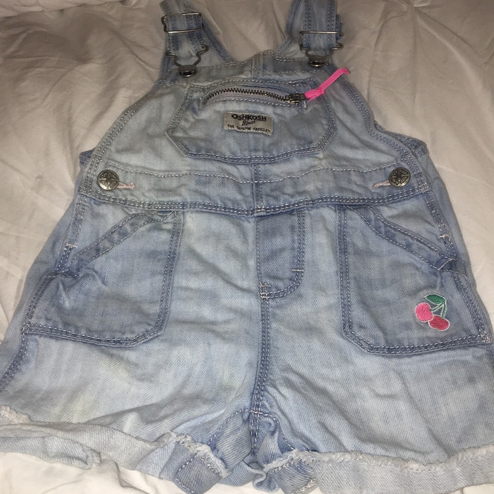 OshKosh 12-18 months short overalls